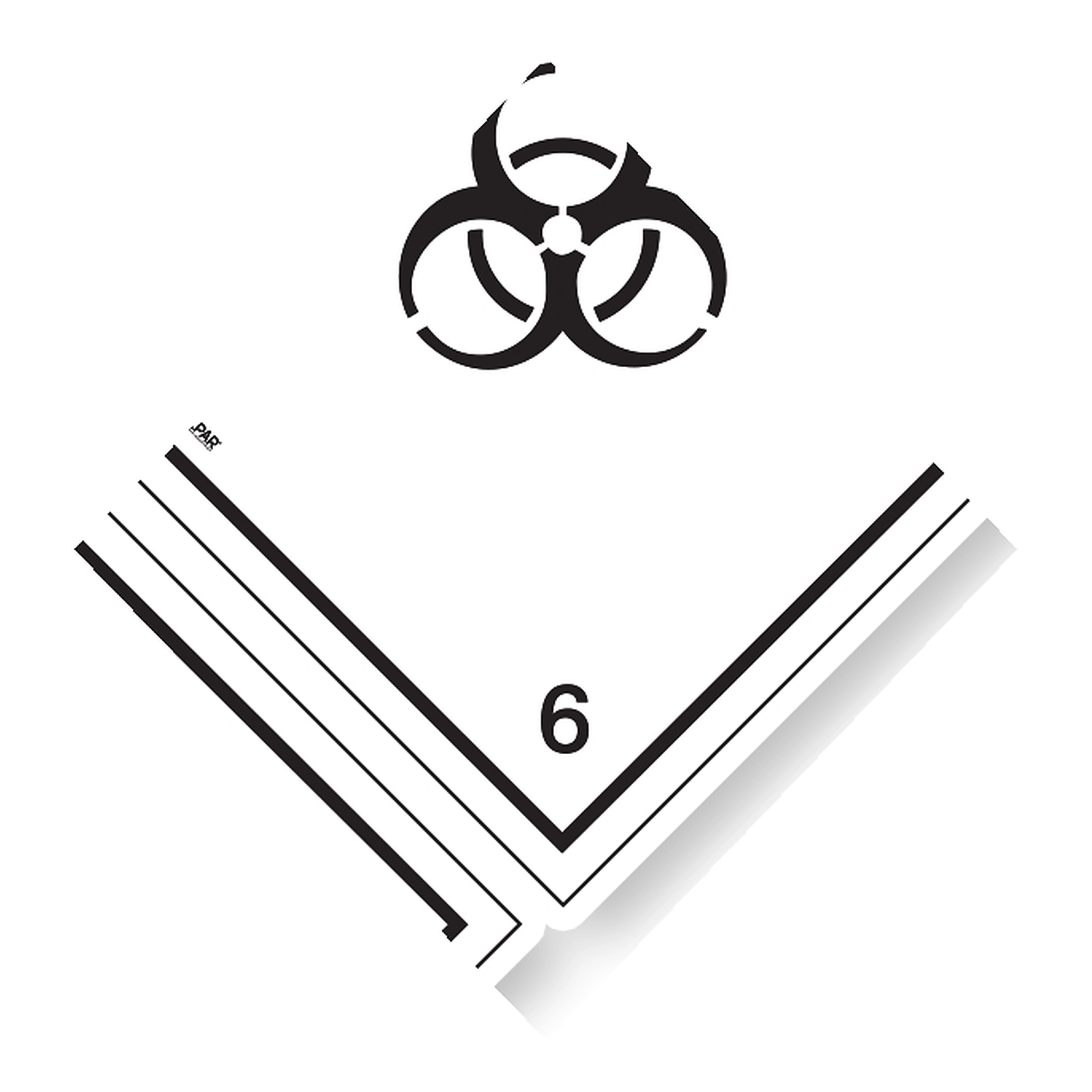 ADR Class 6.2 Infectious Substances Placard